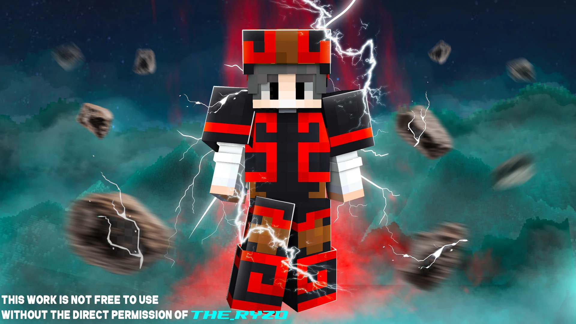 RYZO — Minecraft thumbnail — 05